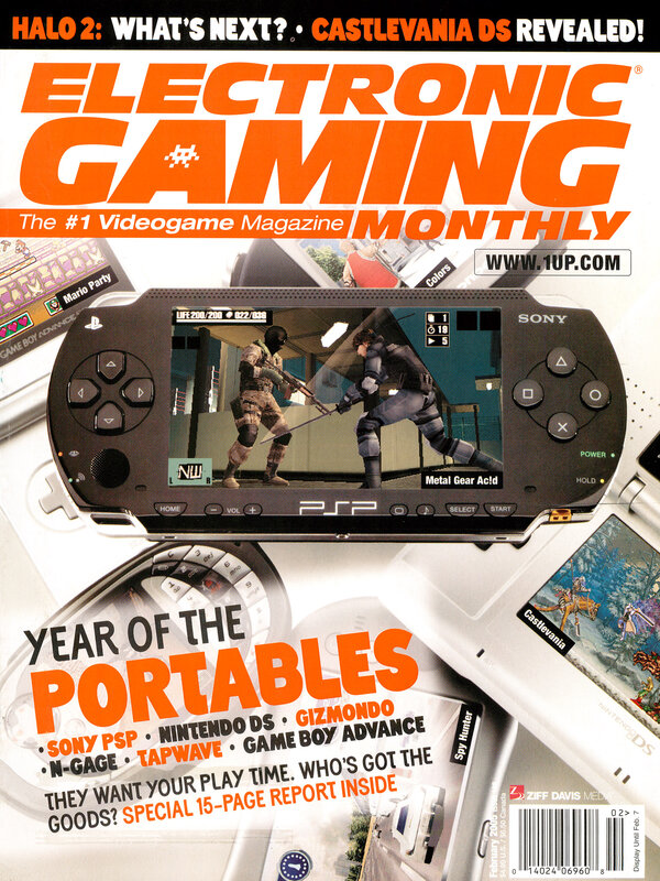Electronic Gaming Monthly Issue 188 (February 2005) cover